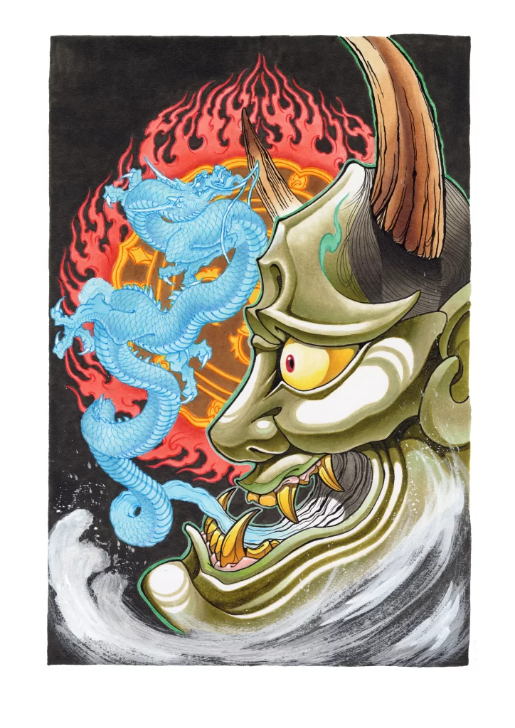 Unknown identity 2019 29.7cm by 42cm Copic on arches