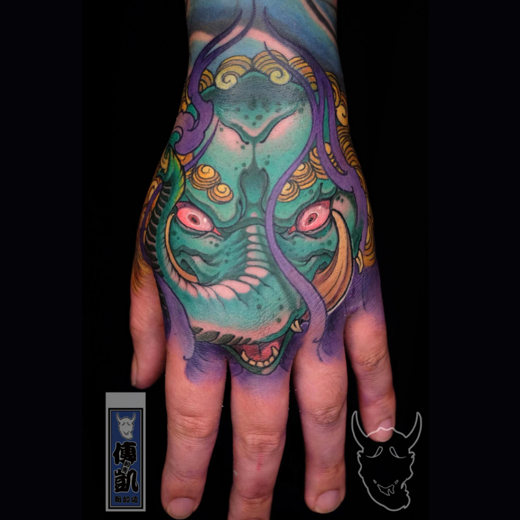 japanese-baku-dream-eater-hand-tattoo-singapore-ck-tattoo.png