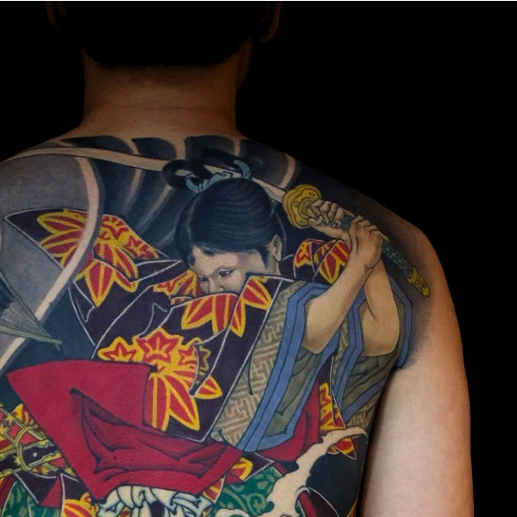 onozoshi-ushiwakamaru-yoshitsune-japanese-samurai-back-tattoo-singapore-ck-tattoo